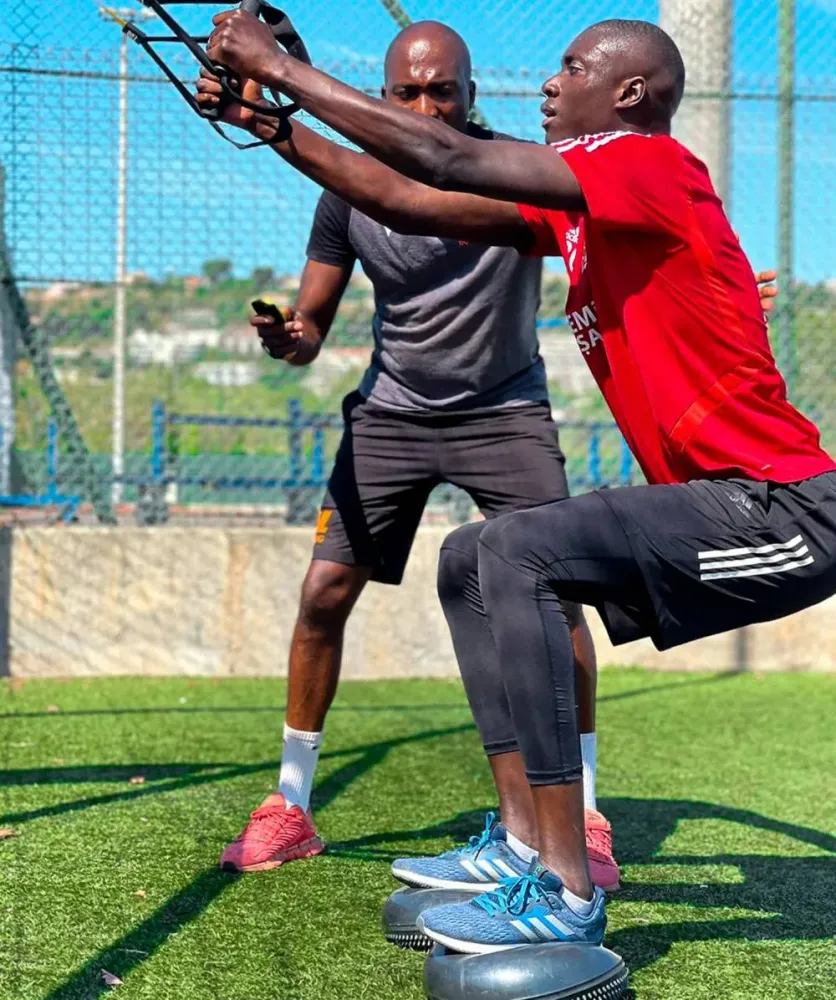 Entraînement joueur pro foot à Grasse